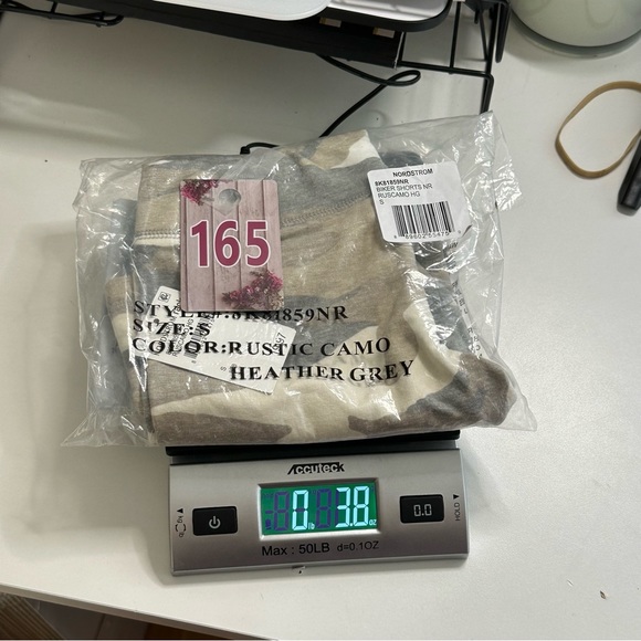 NWT Nordstrom Rack Freshman 1996 Girls Bike Shorts Tan/Green RusCamo Small (7) - Picture 5 of 8